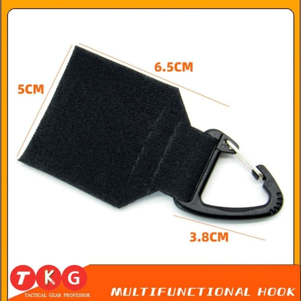 Väst Ryggsäck Patch Handske Spänne Molle Strips Adapter