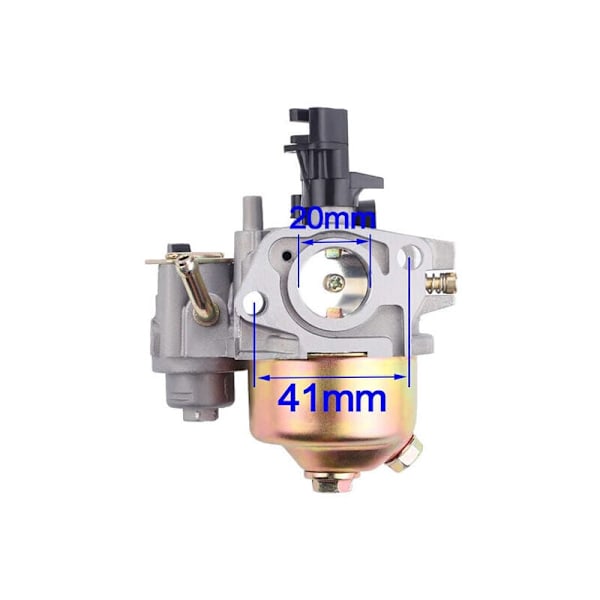 GX160 Kaasutin GX200 GX168 5.5HP 6.5HP GX140 moottorille, korvaa osanumeron 16100-ZH8-W61.