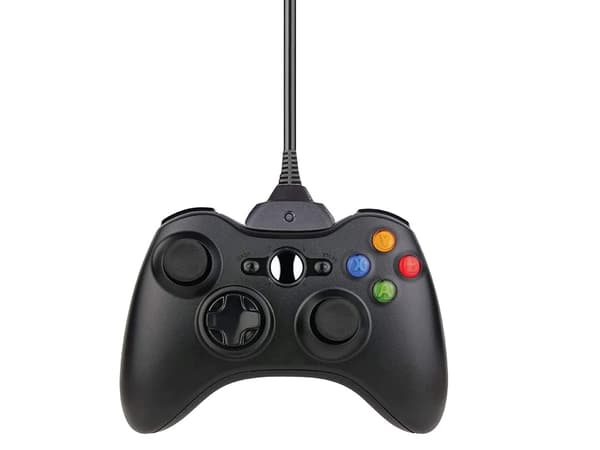 Opladerkabel til Xbox 360 controller - 150cm sort