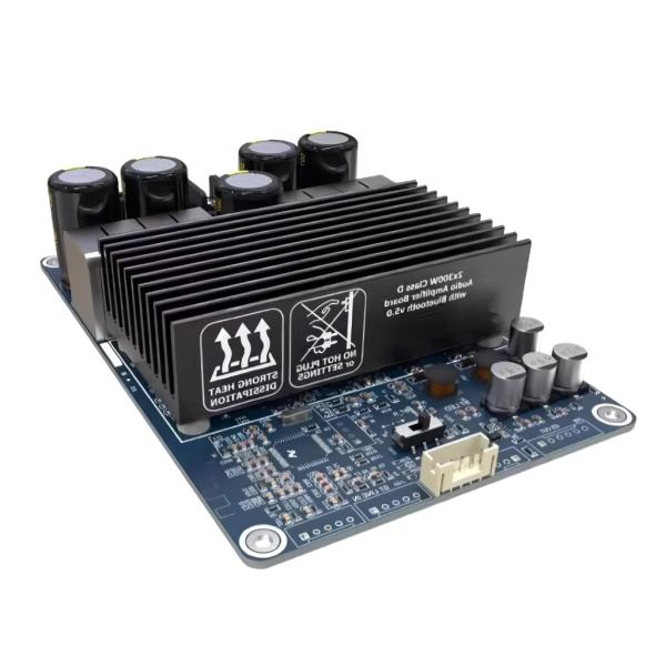 Høy ytelse TPA3255 2x300W Stereofeber HIFI Digital Power Amp Board 2 Channel Class D Amplifier DC24-48V