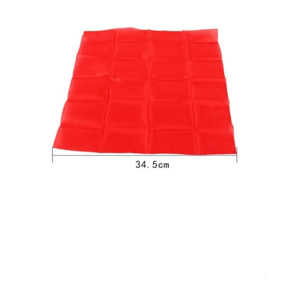 6kpl Silk Through Phone Magic Props Scarf Props Närbild Röd
