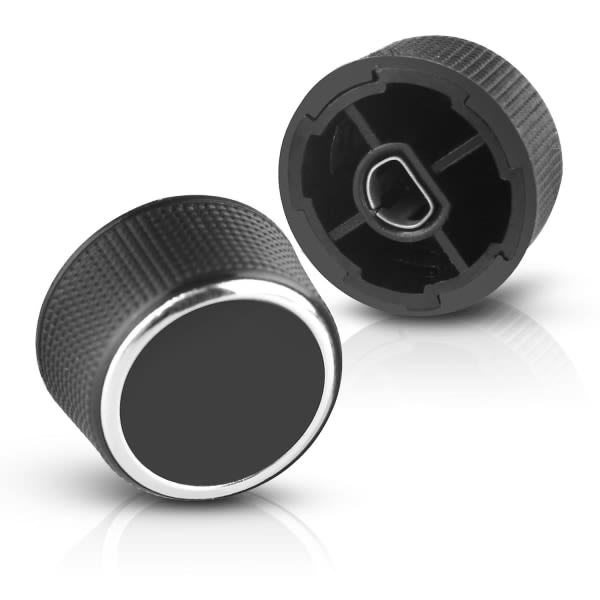 2 stk bakre radiolydkontrollratt Dial Tuner for 07-13 Chevy Tahoe Silverado Acadia 2291254