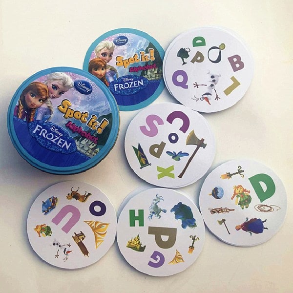 Matchende spil Spot It Observation Roligt familjespil Numbers Numbers