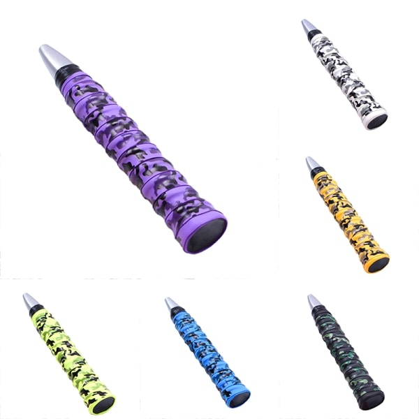Hikiä imevä maila, liukumaton teippi, kädensijan ote tennikseen, sulkapalloon, keltainen, yksi koko Yellow one size