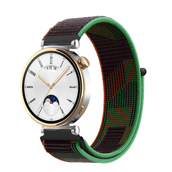 18MM Sports Nylon Loop Band for Xiaomi Mi Smart Watch Armband Dame Armband for Garmin Vivoactive 4S/Venu 2s Correa Armband Unity Mosaic Unity Mosaic 18MM