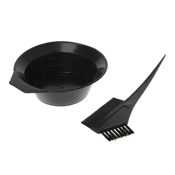 2 kpl Hiusten värjäysväriharjakulho Combo väriharjasarja Set Tint Tool Bleach