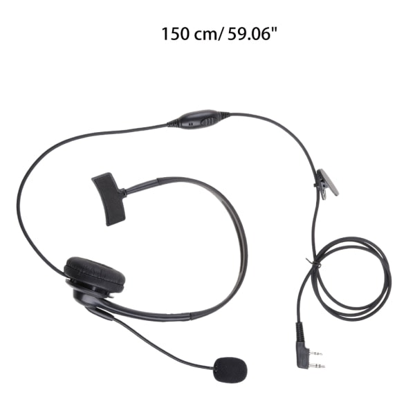 Headset-høretelefoner til Kenwood TK UV-5RA UV-5RA+Plus UV-5RB radiotilbehør