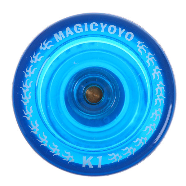 Yoyo Klassiska Babyspel Professionell Magic Yoyo K1 Spin Aluminium Blå one size Blue one size