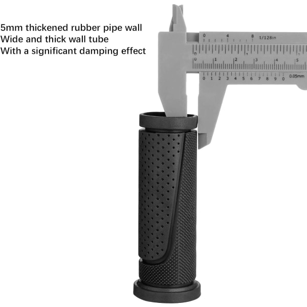 2 ST Sykkelgrep Korte Mini Sykkelstyregrep Passer mange standardcyklar, 90MM Lengde Mountain Bike Grip Shift Sykkelgrep