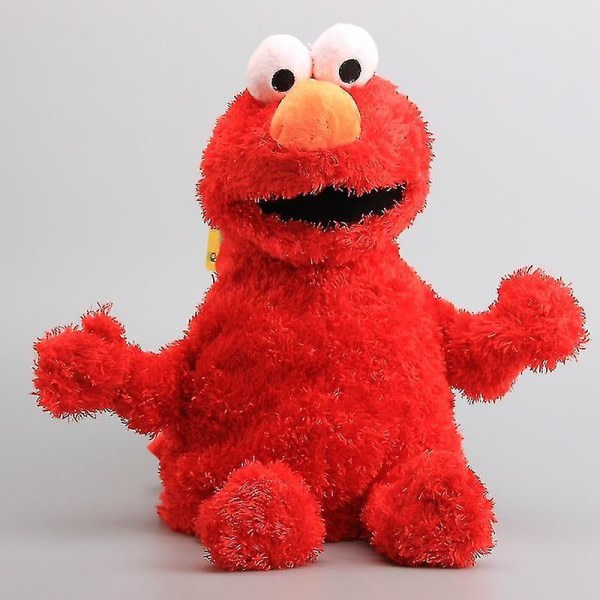 3 Stilar 45 cm Sesam Street Plysch Ryggsäck Röd Elmo Blå Cookie Monster Gul Big Bird Plyschväska Barn