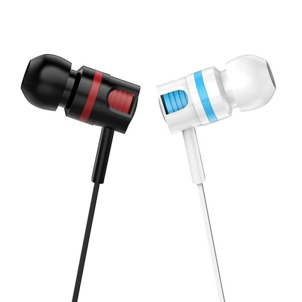 T2 Snygga 3,5 mm in-ear stereohörlurar Telefonheadset med mikrofon Li