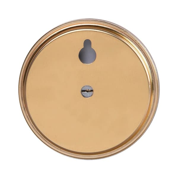 Analog Inomhus Termometer Hygrometer - Luftfuktighet Temperatur Display Guld