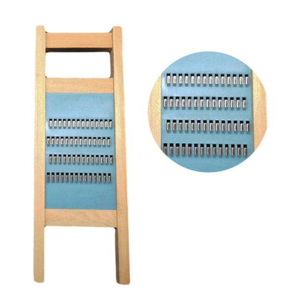 Hållbar kålhackare i trä, fruktpotatis, kålrivare, lätt att använda, hållbara verktyg, present till matlagning, ergonomisk design L