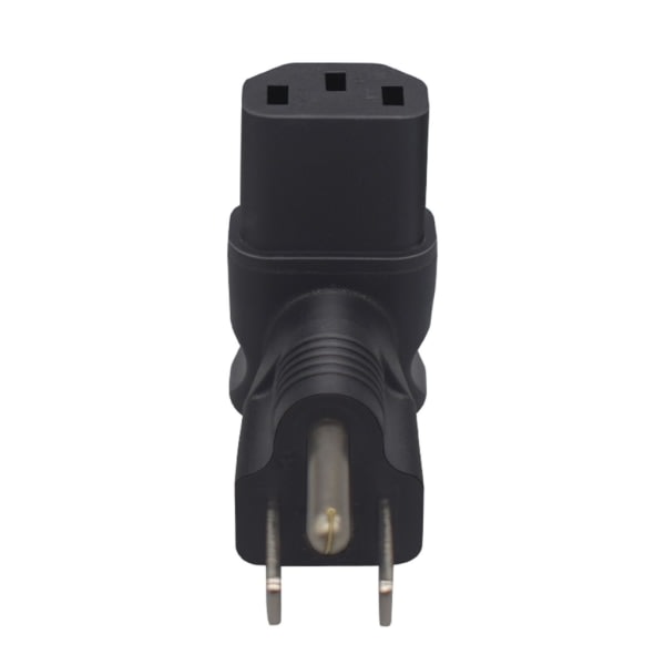 5-15P till C13 Adapter, IEC AC-kontakt Han-Hona Adapter, 3-polig 3-polig Konverter för Notebook Laptop Socket Connector