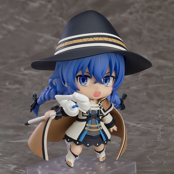 10cm Q-versjon Roxy Migurdia Anime Figur Mushoku Tensei Jobles Blå en størrelse Blue one size