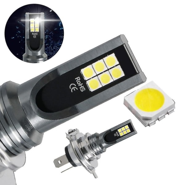 Rion H4/9003 LED-frontlykter Pærer LED H4 Frontlykter Bil Pærer H4 Bil Frontlykter Lyse LED Bil Pærer H4 LED Frontlykter