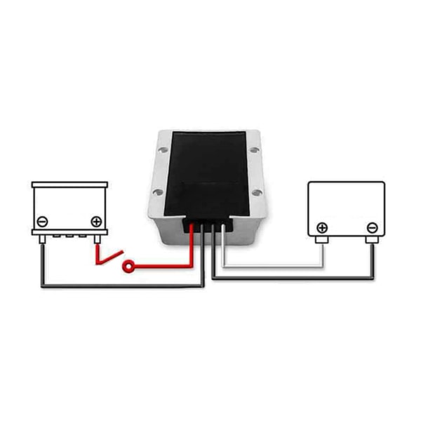 DC24V til 12V Spenningsomformer Adapter Spenningsregulator 10A -70A Valgfritt null - 70A