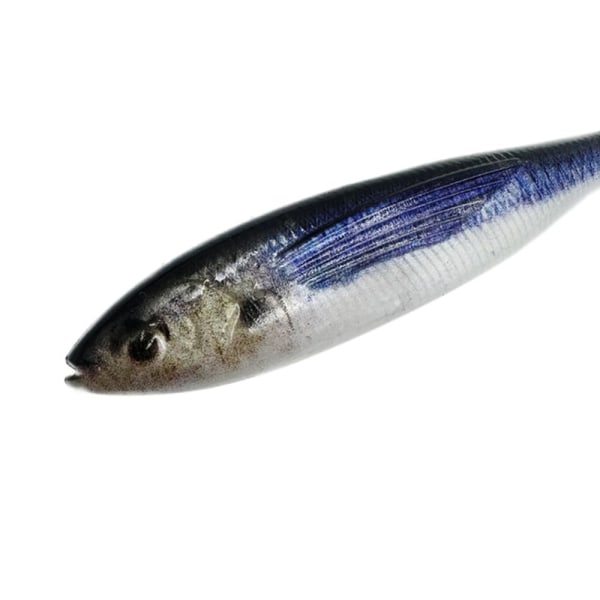 2 stk 3D-fiske trolling agn Myke fiskedrag A