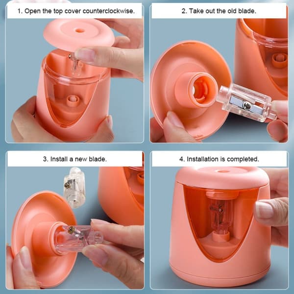 Elektrisk blyantspidser Blue
