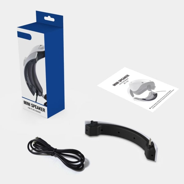 Bærbar ekstern stereominihøyttaler Ekstern forsterker for PS VR2 Headset Lettvekts ekstern stereohøyttaler