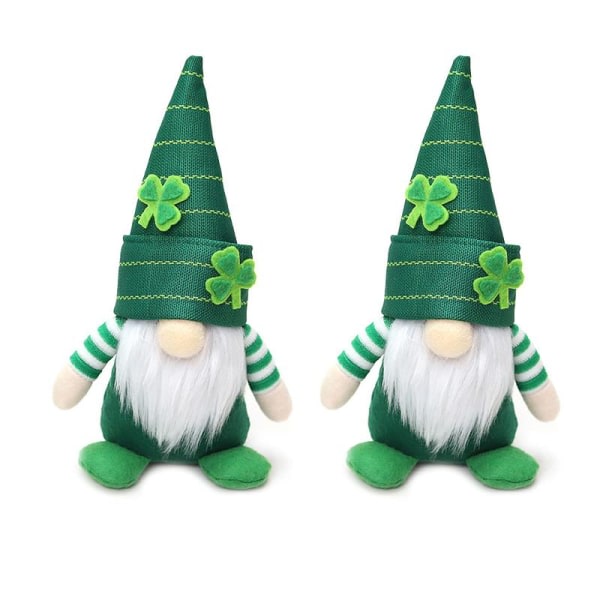 8’’ Rudolph Ansiktslös Tomte för Docka Jul St. Patrick's Ornament Pendel Hus Heminredning Dvärg Svensk Kaffebar null - Man