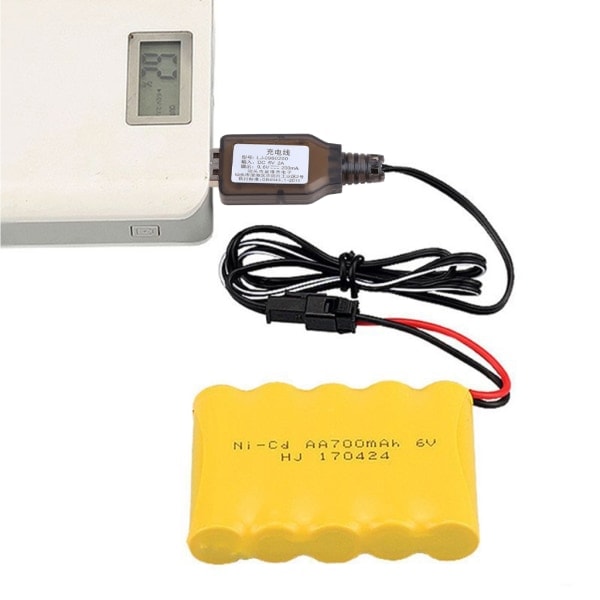 Universal RC Batterilader til NiMH/NiCd 9.6V Batteripakke 200mA Lader til RC Biler Elektrisk Legetøj med SM-2P Stik A