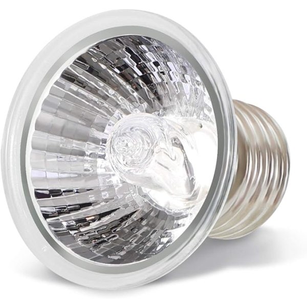 2 stk. Turtle Heat Lamp, 25W Full Spectrum UVA/UVB LED-varmelampe