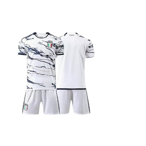 23-24 Italiens landslag Immobile No.17 Fotbollströja T-shirt 26