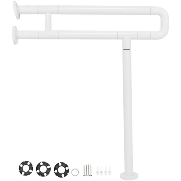 70 cm kokoontaitettava WC-tukikaide, vammaisten WC-tukikaide, kokoontaitettava turvatukikaide, ruostumaton teräs, vanhuksille ja raskaana oleville
