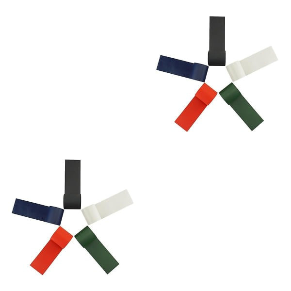 2. Kayak Hulreparation Dekal Oppustelige Både Gummibåde Pvc Plade Luftlækage Dekal (Blandet Farve) Som Vist 5CM