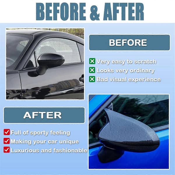 Sidespeildeksel for BRZ 86 Karbonfiber