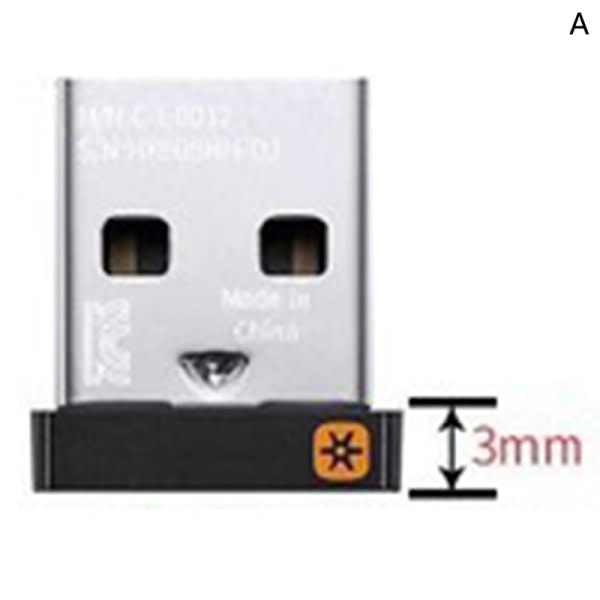 Wireless Dongle Receiver Unifying USB Adapter til Logitech PC M A