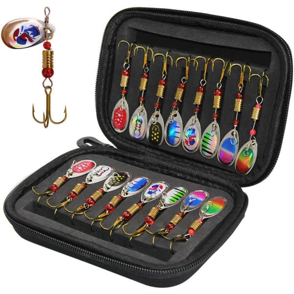 Fisketillbehör Set, 16 stycken Fiskebeten