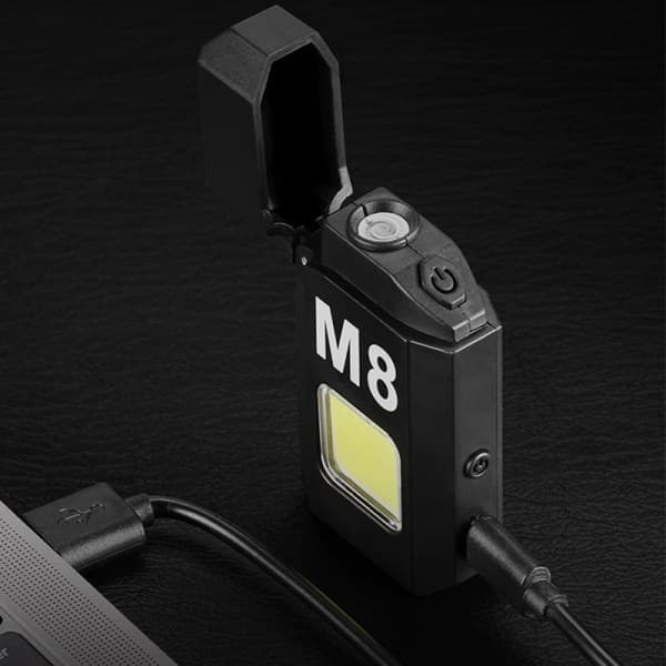 Vindtæt elektrisk lighter Type-c Smart Opladning COB-belysning P A1
