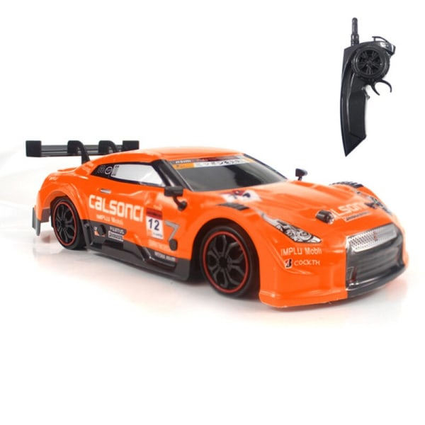 RC fjernbetjening bil professionel driftbil 1:16 elektrisk høj blå One size blue One size