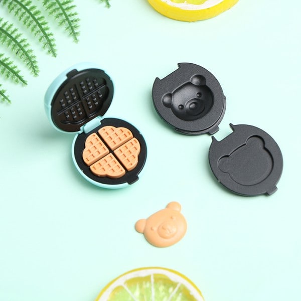 3 kpl Nukkekoti Keittiö Mini Toaster Tasku Sähköinen Uuni Lelu M Musta 5kpl Black 5pcs