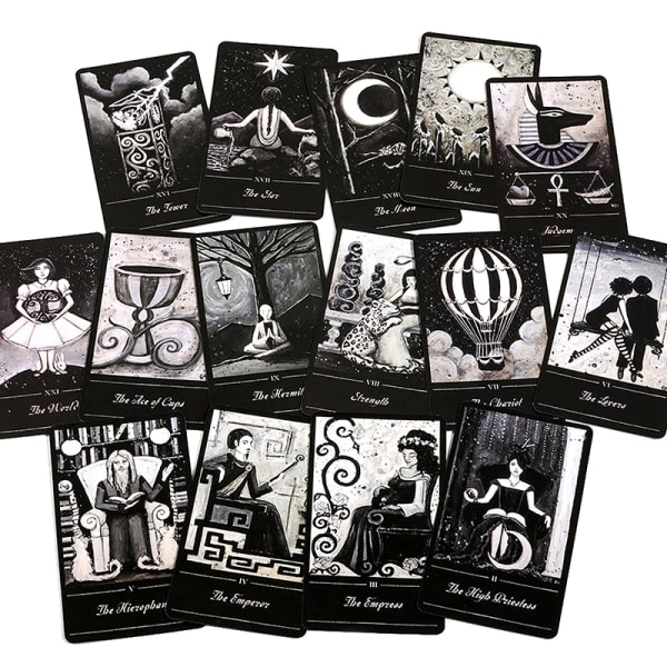 The Phantomwise Tarotkort Profeti Skæbne Divination Deck Familie En størrelse