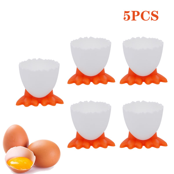 5 ST Eggeholder Kreativ e Eggkoppholder Eggåpner Separator