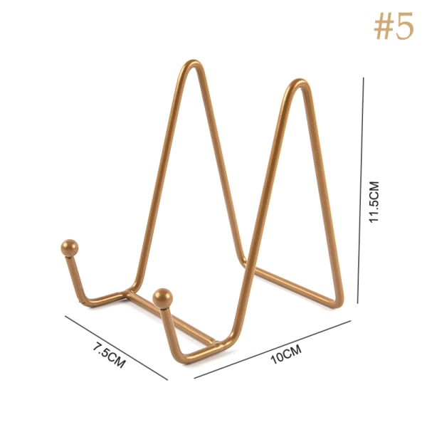 Järnkonst Tidningsställ Stativ Diskställ Tallrik Skål Bild Fr Brun M Brown M