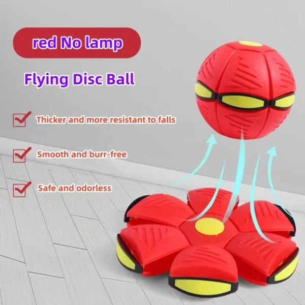 Blast Ball Flygande UFO-skiva Pop Up Boll Barnleksakspresentidéer Blast blå onesize