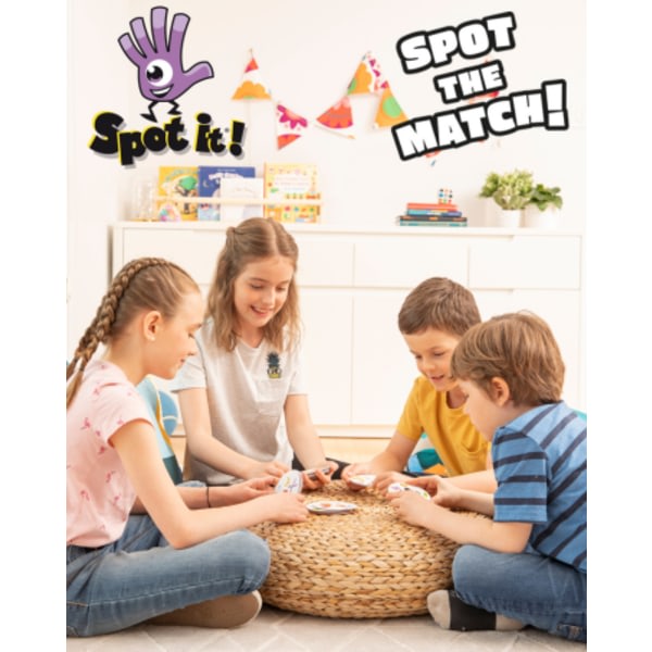 Matchende spill Spot It Observation Roligt familjespill CHRISTMAS CHRISTMAS