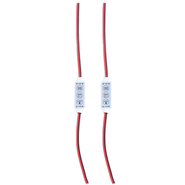 Ny LED-dimmer 12A 12V-24V for LED-striper enfarget kontroller