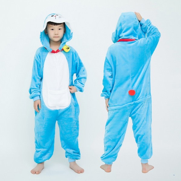 sød tegnet anime animal pyjamas for män och kvinder - Perfet Robot Cat L