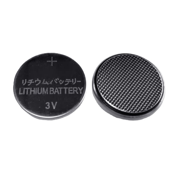 CR2032 150mAh knappcellebatteri 3V Langvarig sett for elektroniske fjernkontroller 3 stk