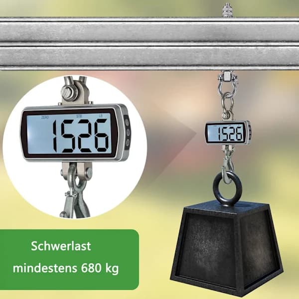 Gyngekrog 304 Rustfrit Stål 180° Roterende 1500 lb Bæreevne til Hængekøjer Indendørs Udendørs SZ2 SZ2