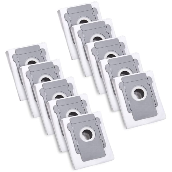 iRobot Roomba i7 i3 i4 i6 j7 i8 S9 E5 E6 E7 Clean Base Støvsugerposer, 10-pakning