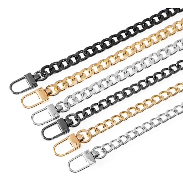 120 cm Metal Kæde Taskestropper til Håndtasker, DIY Håndtag til Udskiftning