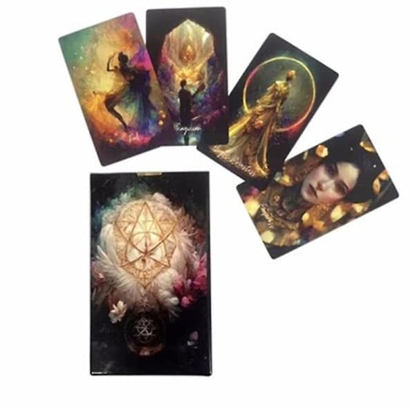 12x7 cm Lune De Tarot kortspill
