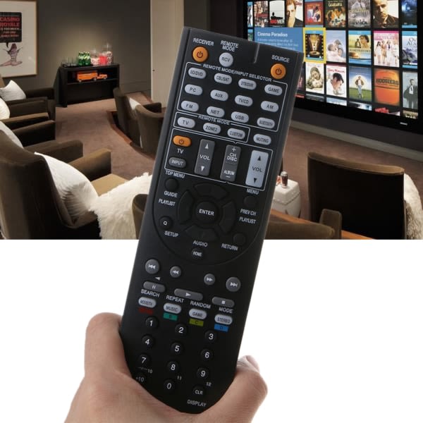 Ersättningsfjärrkontroll RC-879M för Onkyo AV-receiver TX-NR535