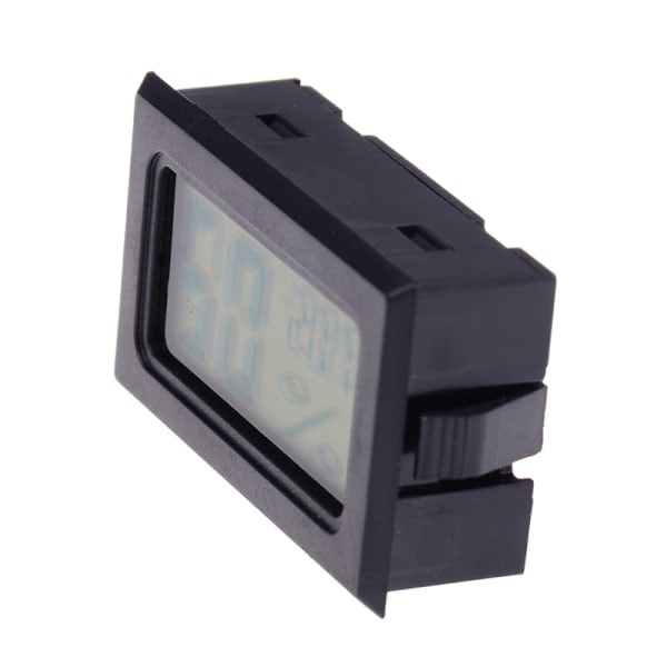 Pieni digitaalinen LCD-lämpömittari ja kosteusmittari, kosteuslämpötila täytetty, satunnainen väri, yksi koko Random Color onesize